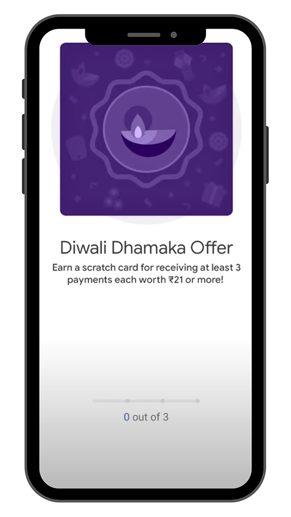 Google Pay Business Diwali Dhamaka Offer Scratch Card Gamification