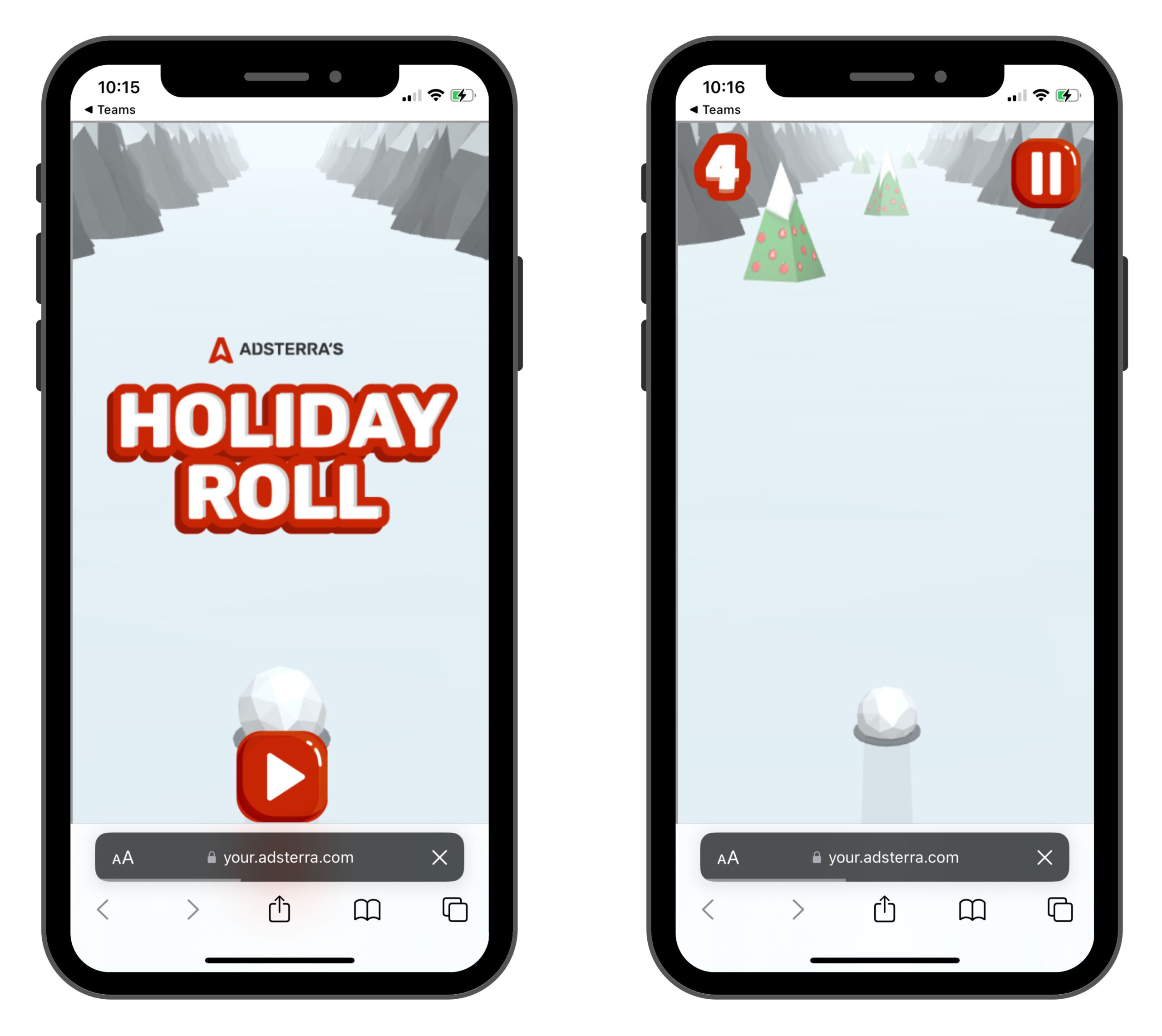 Adsterra Christmas Gamification Holiday Roll scaled