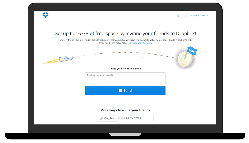 Dropbox Referral Program